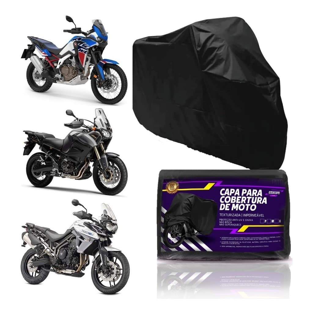 Capa Moto Baú Big Trail Extra Grande Protetora Granizo Sol