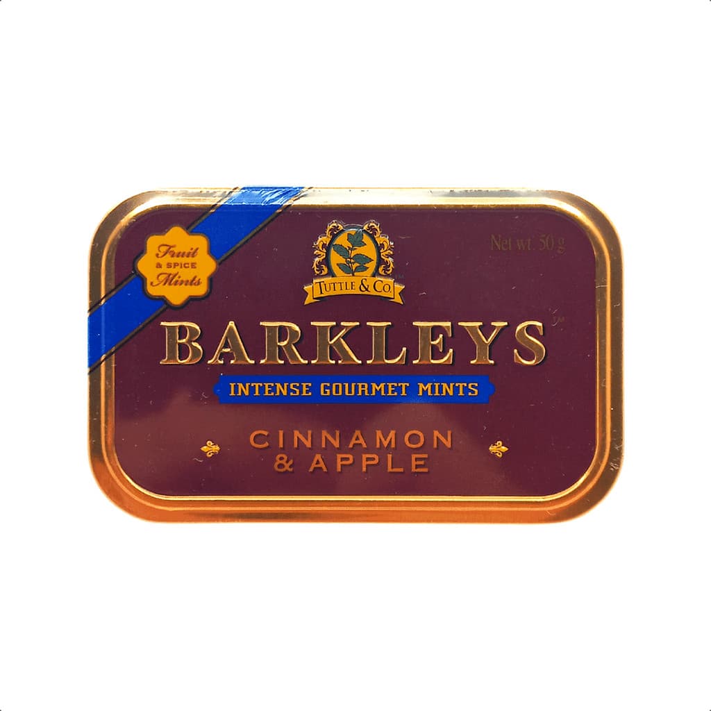 Barkleys Cinnamon & Apple 50g Pastilha Importada