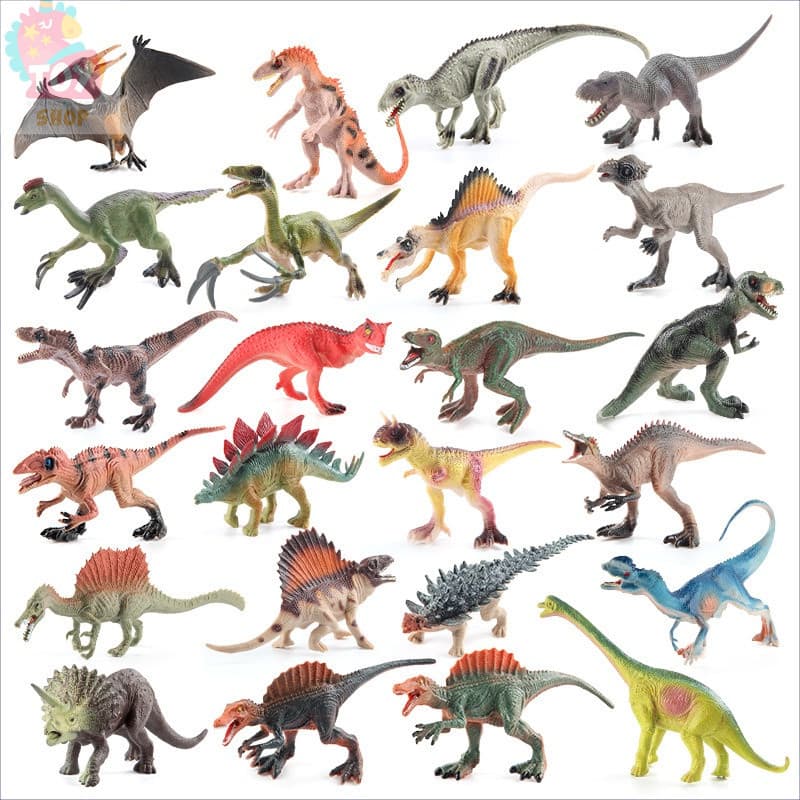 Brinquedos Para Crianças Dinossauros Simulação Tiranossauro Triceratops