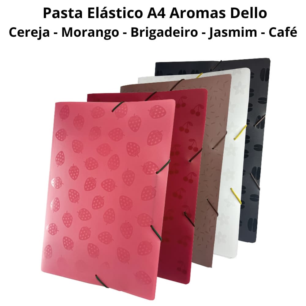 Pasta Aba Elástico Aromas A4 Dello