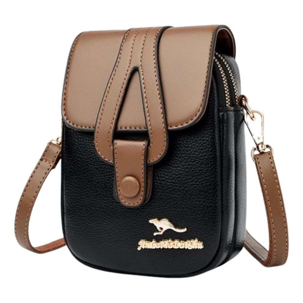 Bolsa Feminina Pequena Celular Chaves Documetos Atemporal