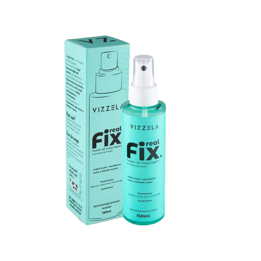 Bruma Fixador de Maquiagem Vizela Real Fix 150mL