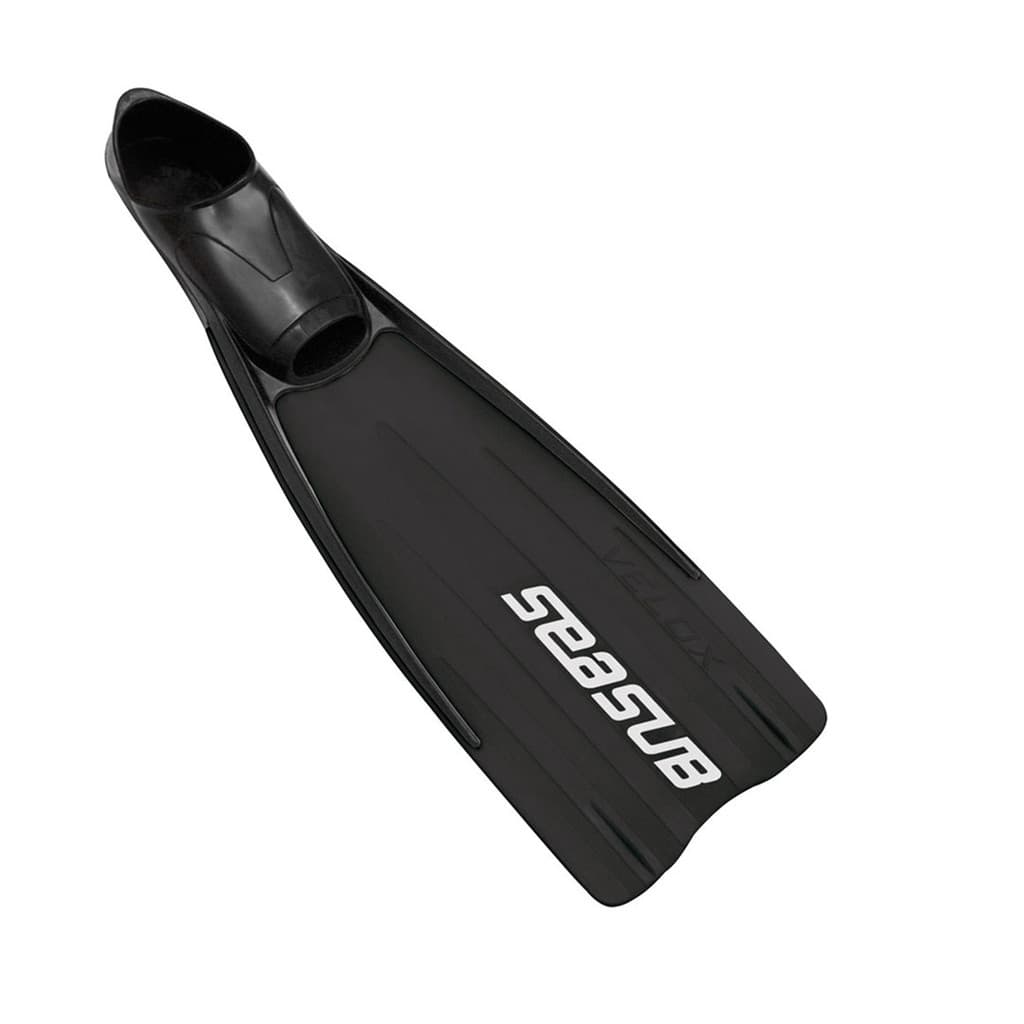 Nadadeira Velox Seasub Preta Palas Longas Tamanho 40/41 ou 42/43 Mergulho