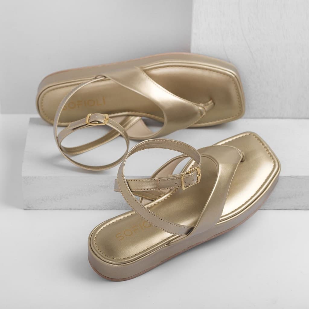 Sandália Chinelo Flat Feminina De Dedo Rasteirinha Confortável Moda Macio Leve Brilho Promoção