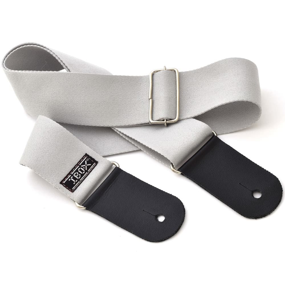 Correia Alça Comfort Lisa Ibox Prata Para Guitarra Violão Baixo