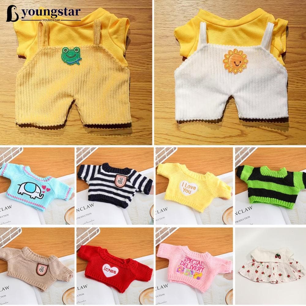 YOUNGSTAR Para LaLafanfan Pato Boneca Roupas Moda Macacão Cor Combinar Hoodies Bonecas Acessórios Bonito Decoração Peque