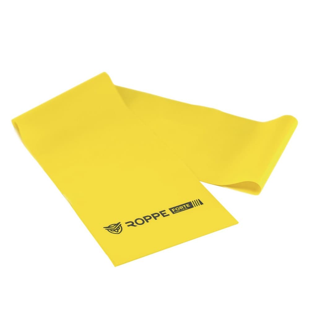 Faixa Elastica Thera Band Roppe Forte Amarelo 1200X150X0.65MM