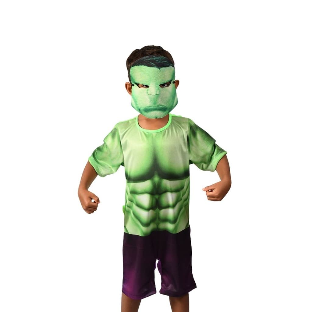 Fantasia Infantil Hulk - Força e Diversão Garantidas!