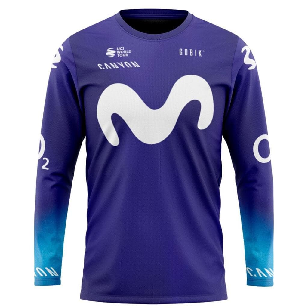 Camiseta Ciclismo Casual Masculina UV Dry Fit Mov Team