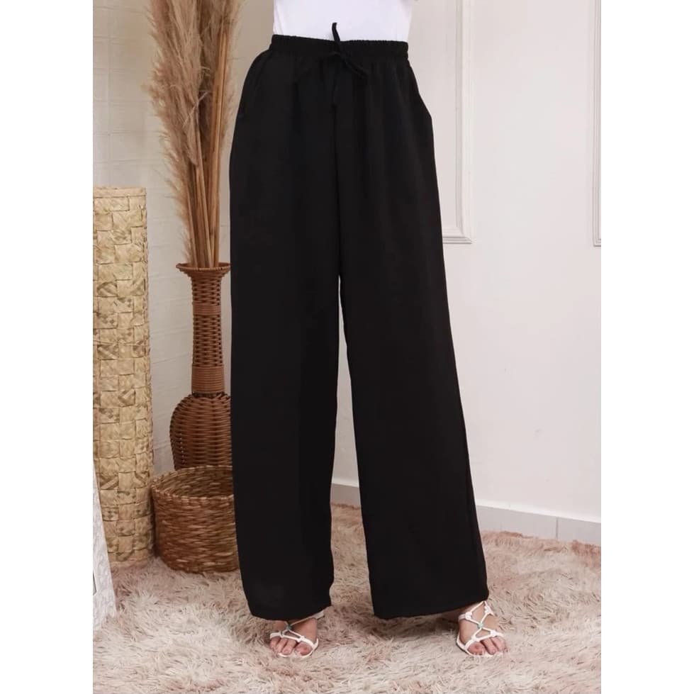 Calça Pantalona Duna Super Confortável Ñ Precisa Passar 091