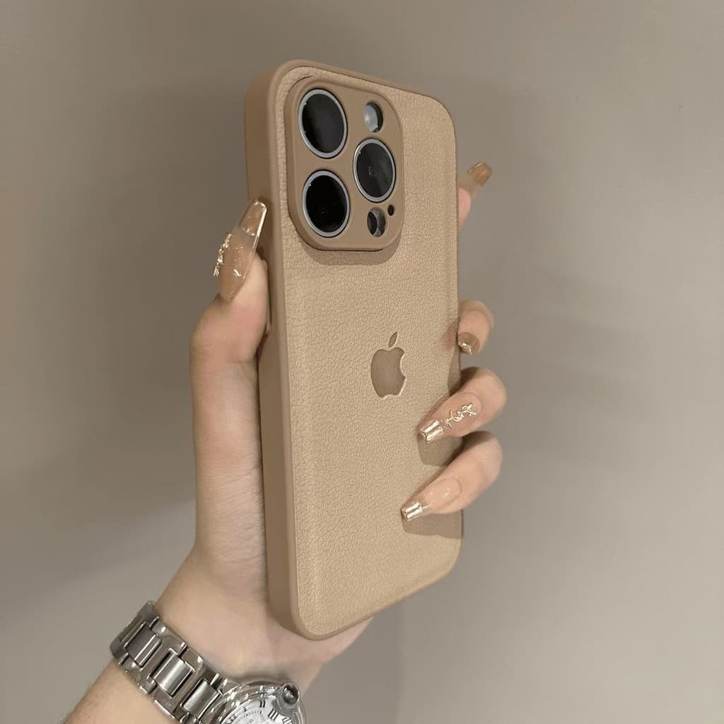 Capa De Telefone Macia De Couro Para iPhone 15 14 13 12 11 Pro Max 14Plus 15Plus