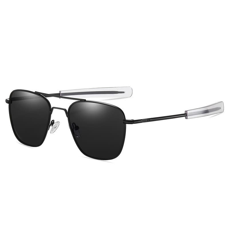Homens Marca De Luxo Designer Óculos De Sol Vintage Moda Aviação AO Para Masculino Exército Americano Militar Lente Vidr