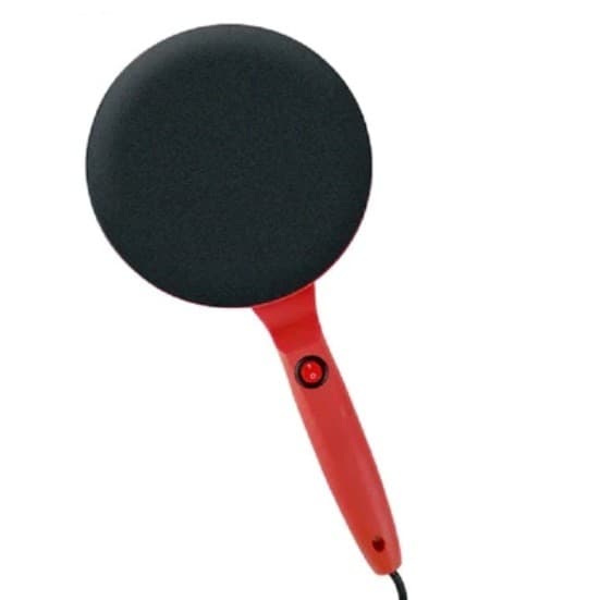 Maquina de Panqueca Antiaderente 650W Vermelho 220 Volts