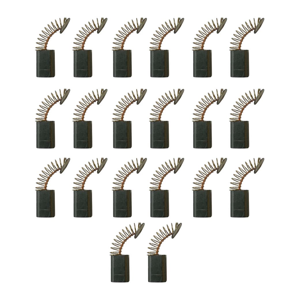 Escova Carvao Para Lixadeira Parede Menegotti Mlp750h Led - 10 pares