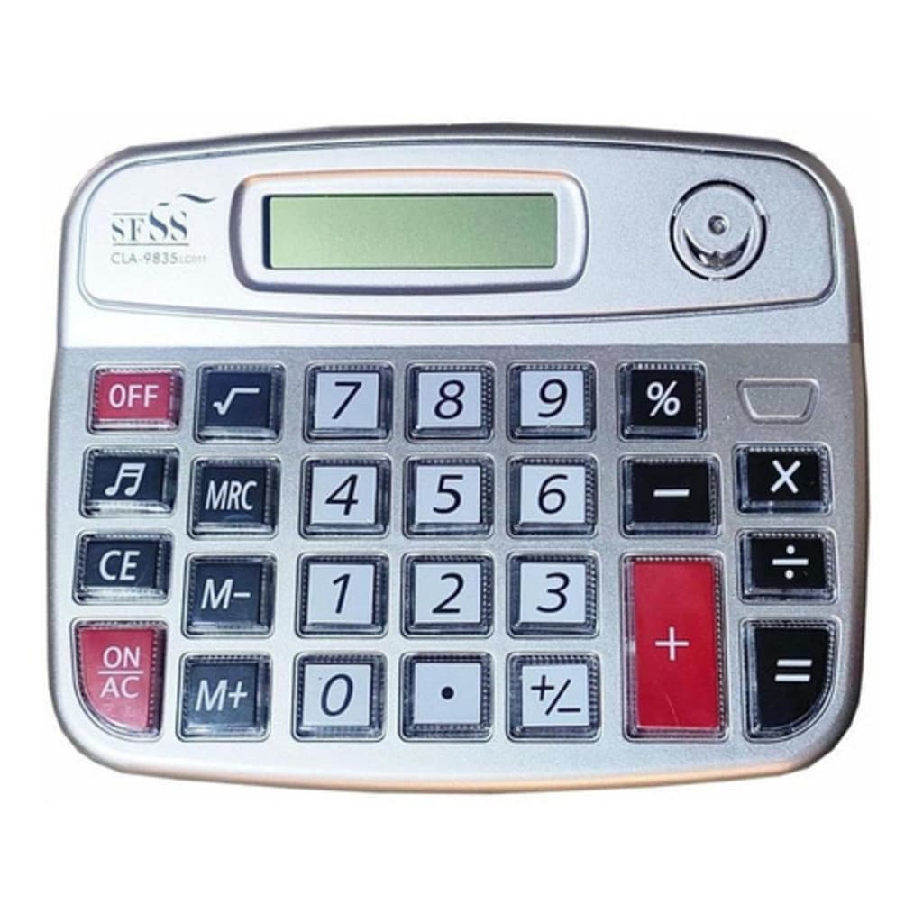 Calculadora Eletrônica Mesa Comercial Escritório 8 Dígitos