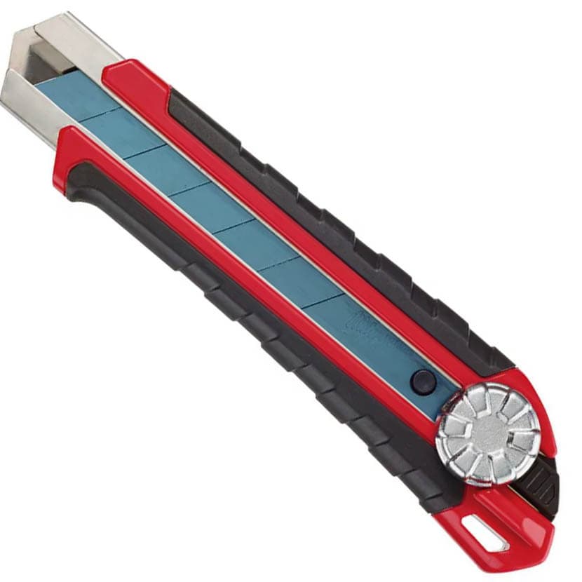 Estilete Profissional Lâmina 25mm MILWAUKEE 48-22-1962 com Trava Metálica