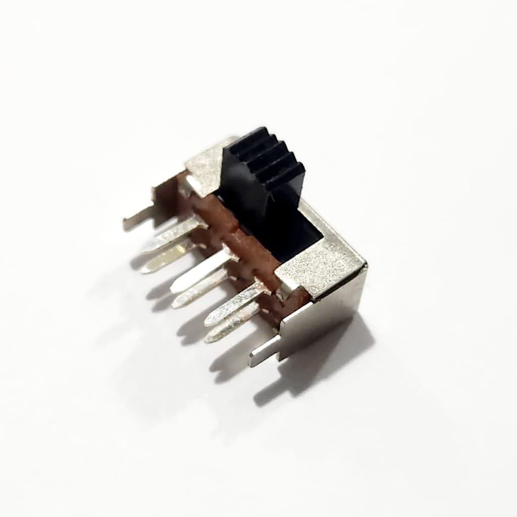 Chave HH Mini 6 Terminais Alavanca 90° (90 Graus) 16,9x8,9x7,3mm  57.15.003