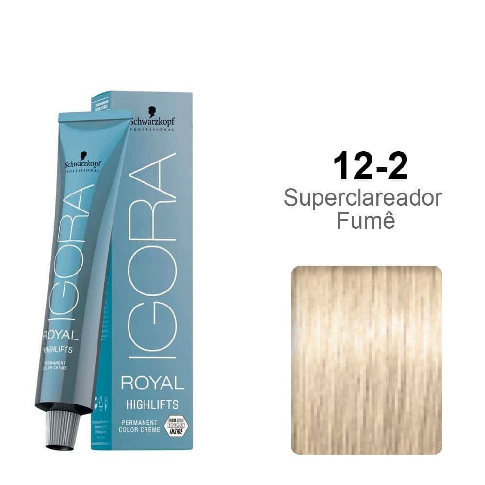 Igora Royal Coloração 12-2 Super Clareador Fumê 60g