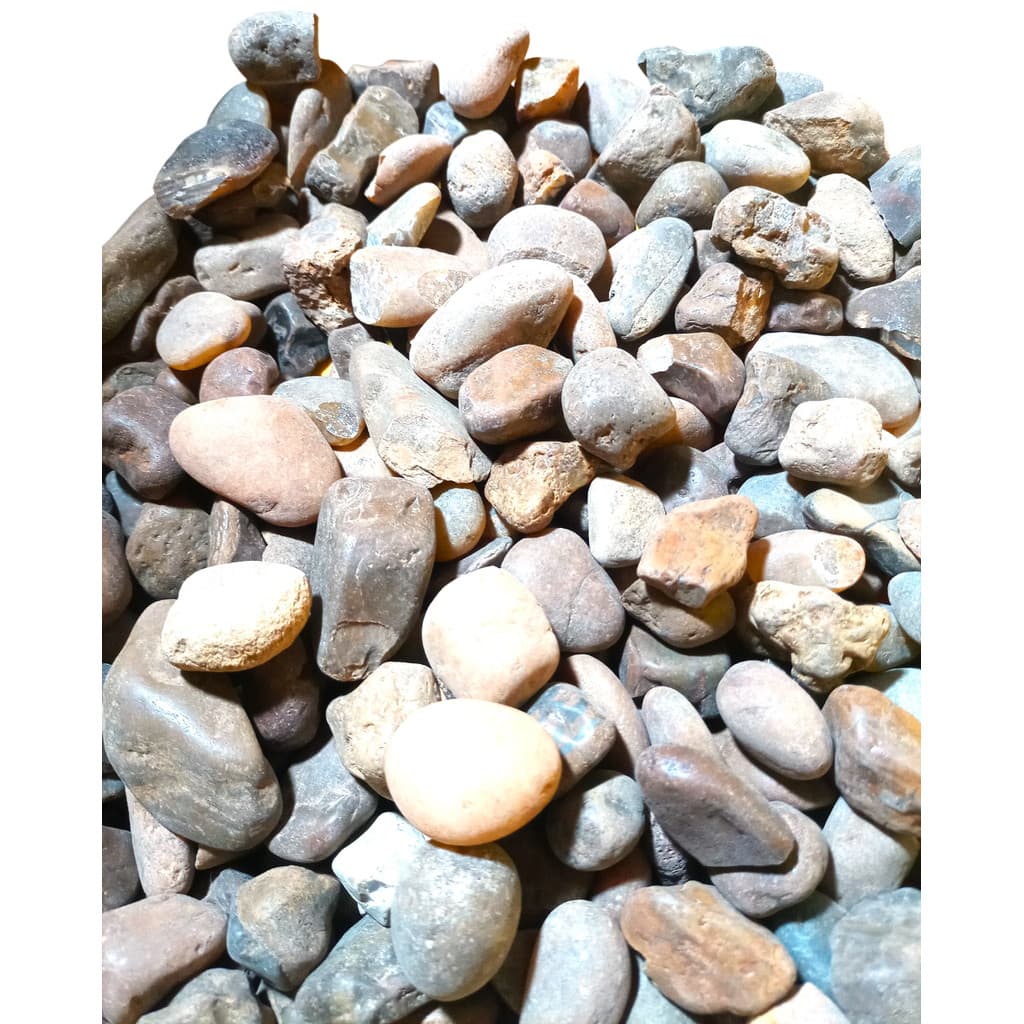 pedras Substrato Para Aquário Cascalho De Rio Natural N°2 5kg