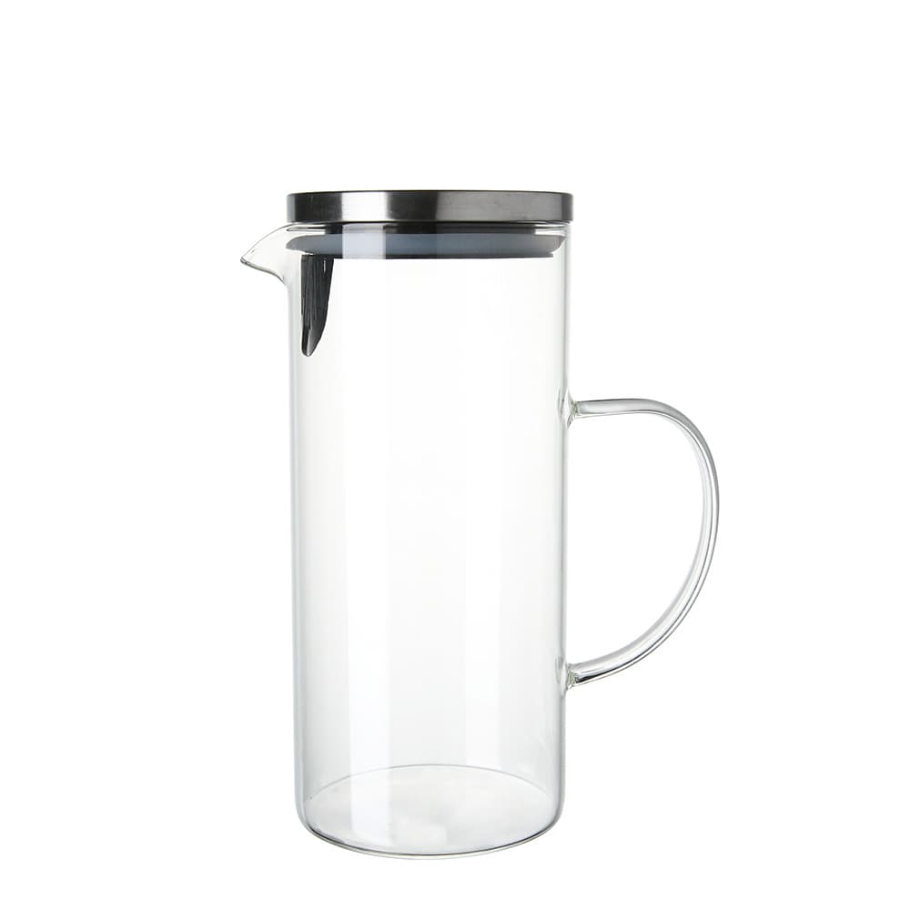 Jarra 1,5 L Vidro Borossilicato Com Tampa De Inox Class Home