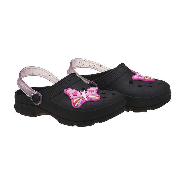 Sandália Babuche Personalizada Borboleta Menina Infantil