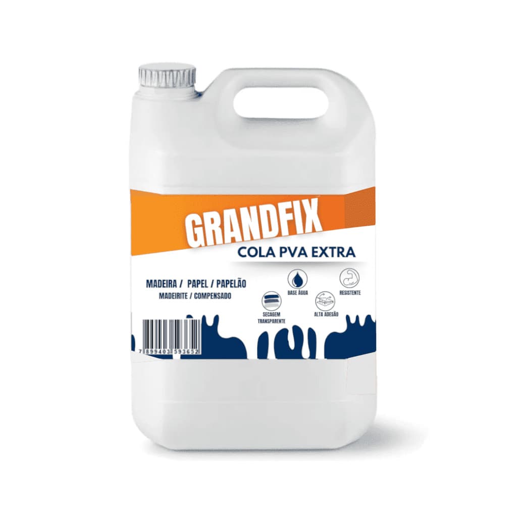 Mega Cola Branca Extra PVA Super Forte GrandFix 5kg