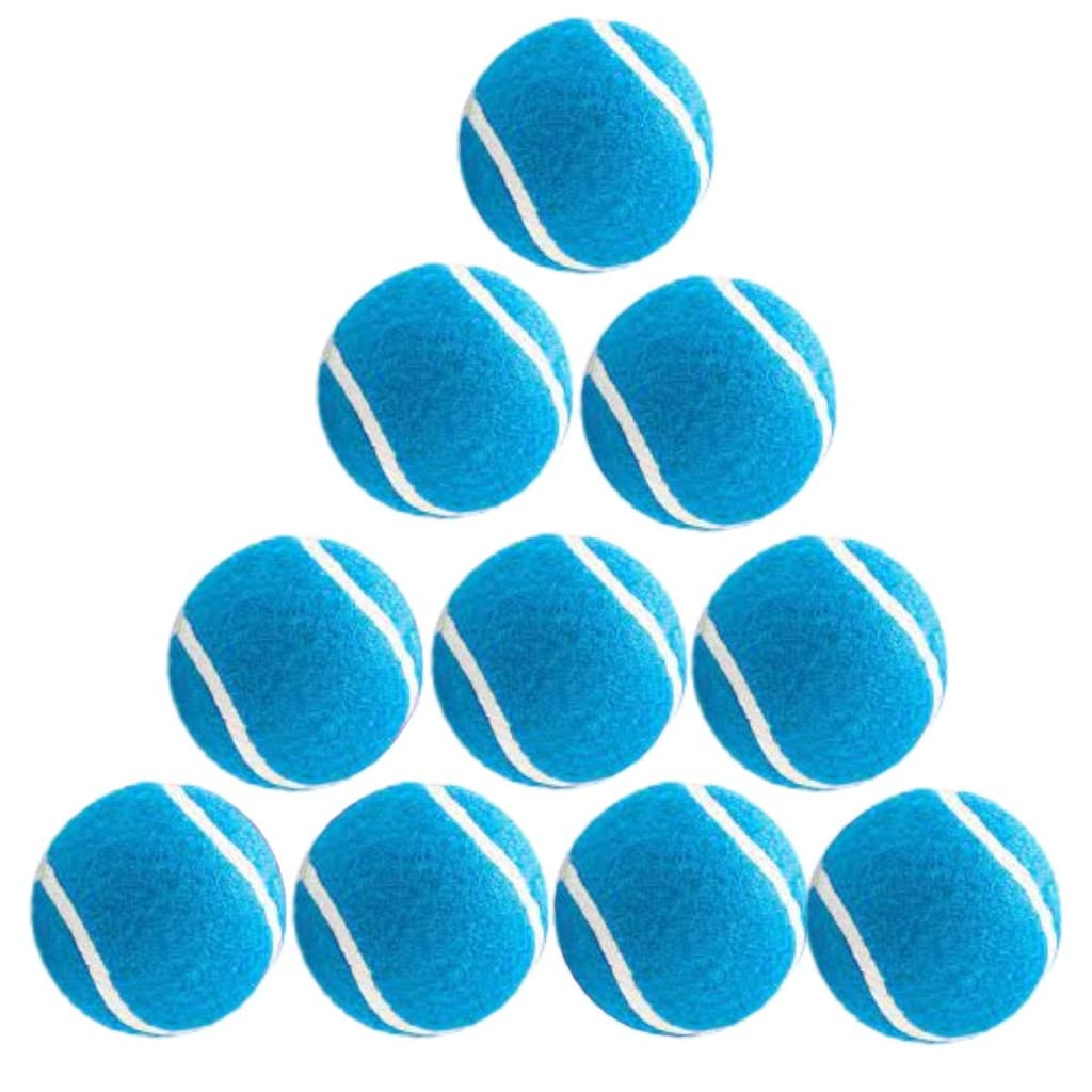 KIT 10 Bolas Beach Tennis Bolinha Tênis Praia BLUE