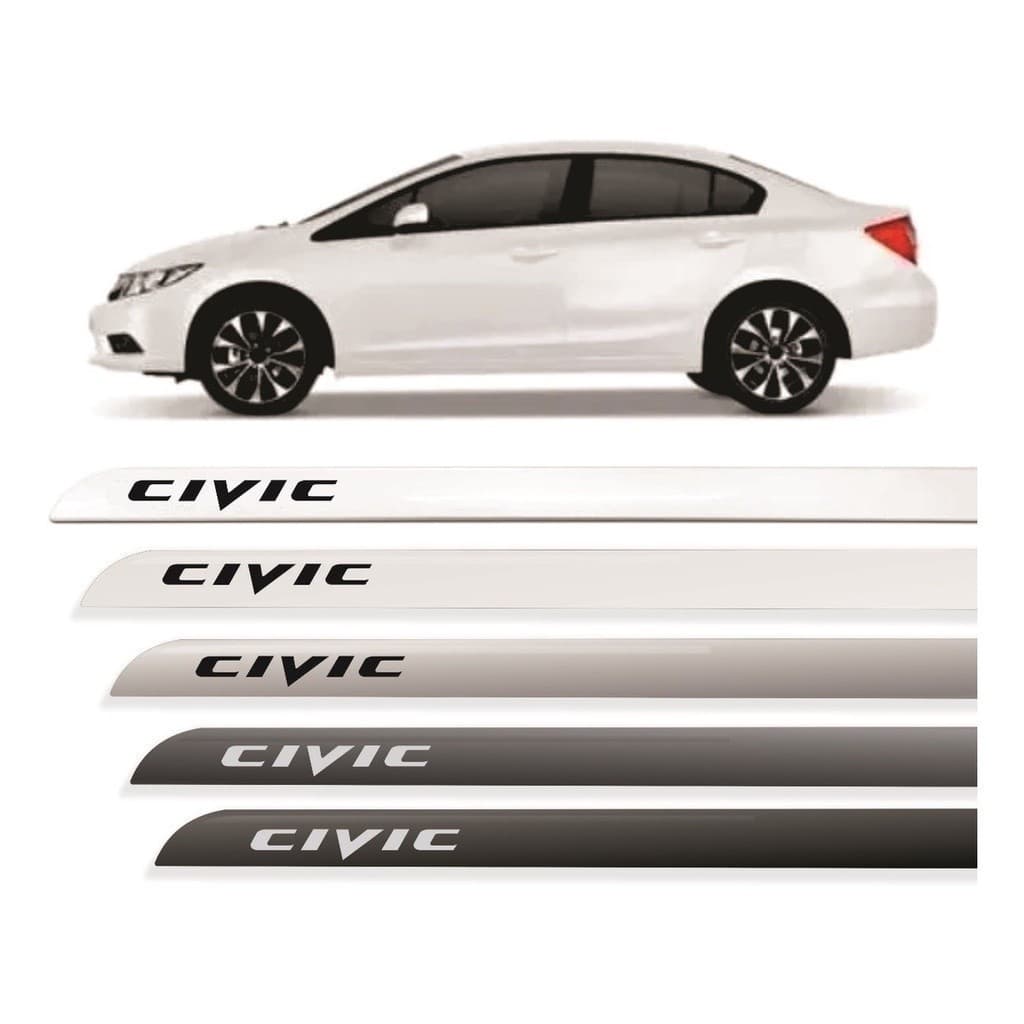 Frisos Laterais  Honda Civic Originais em Todas as Cores de 2011 a 2016 -