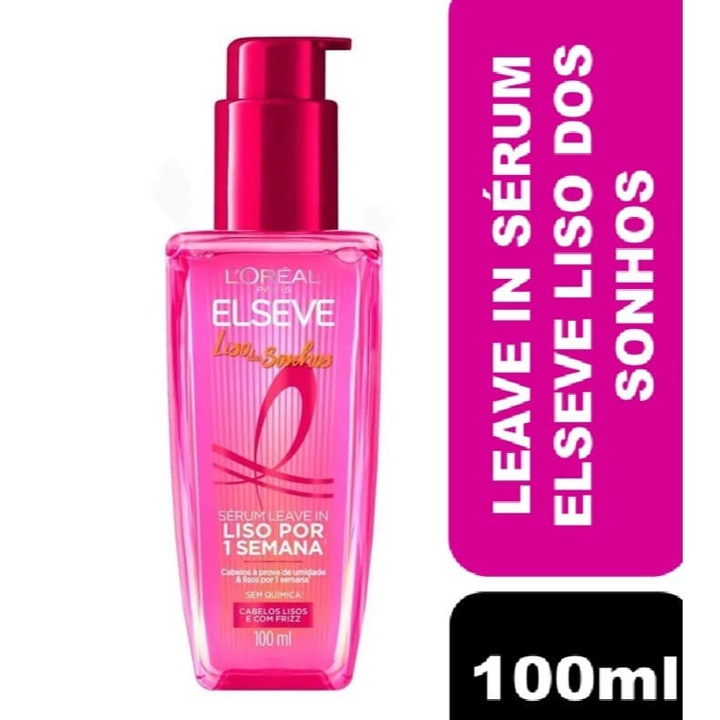 Leave-In Sérum Capilar L'Oréal Paris Elseve Liso dos Sonhos 100ml