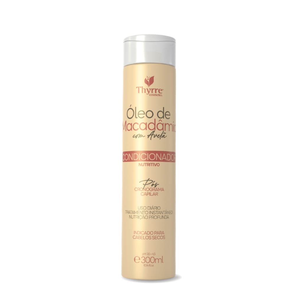 Condicionador Óleo Macadamia C/ Avelã Nutrição Capilar Intensa Thyrre Cosmétics