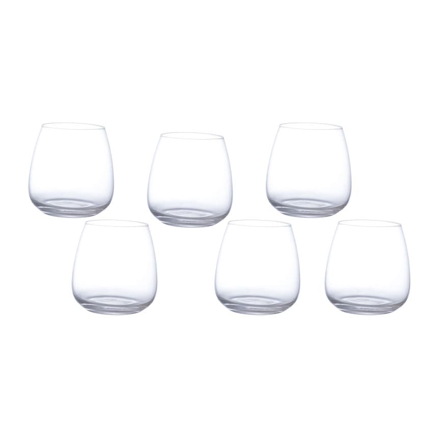 Jogo de Copos para Whisky Anas em Cristal com 6 Peças 400ml - Bohemia