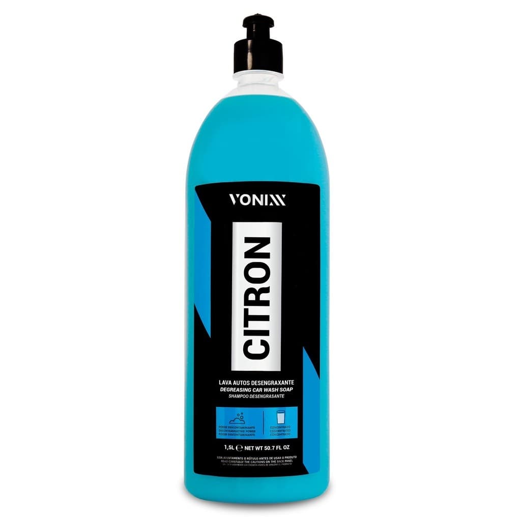 Citron Shampoo Desengraxante Automotivo Vonixx 1,5 Litros