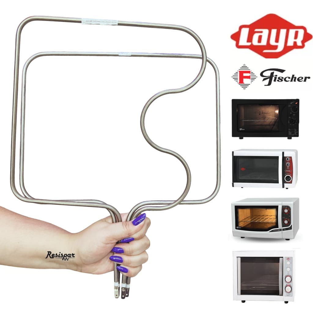 Kit Resistências P/ Forno Layr Cristal Advanced 1750w 127v