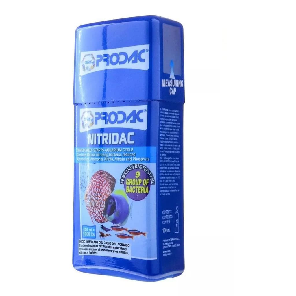 SUPLEMENTO PRODAC ATIVADOR DE BIOLOGIA NITRIDAC 250 ML