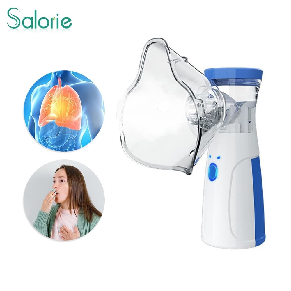 Nebulizador Inalador Ultrassônico Portátil Recarregável