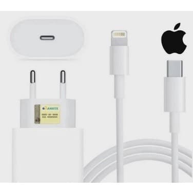 Carregador Turbo P/ iPhone 8 Plus X Xr 11 12 13 14 Pro Max