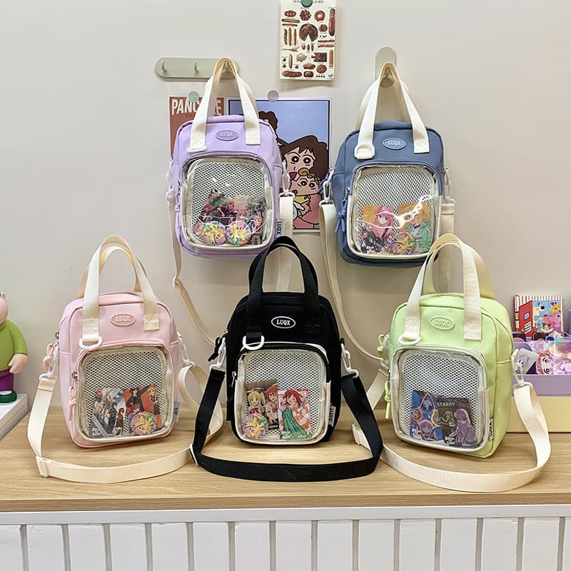 Bolsa Feminina Pequena Estilo Fofo Crossbody Ombro e Mão Versátil para Passeio Casual Yobel.oja