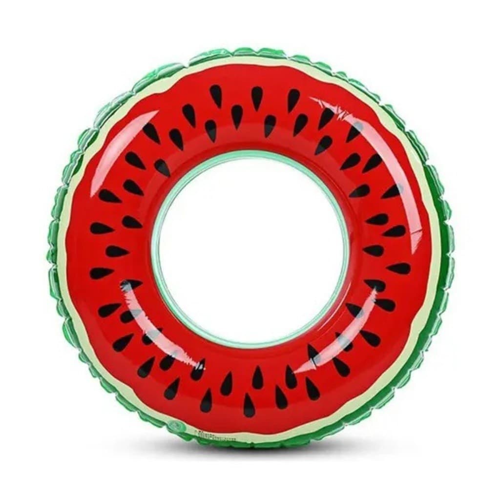 (Baratinha)Melancia Bóia Circular Adulto e Infantil ADULTO APENAS DE 90 120 CM Piscina Parque aquático Praia Tem