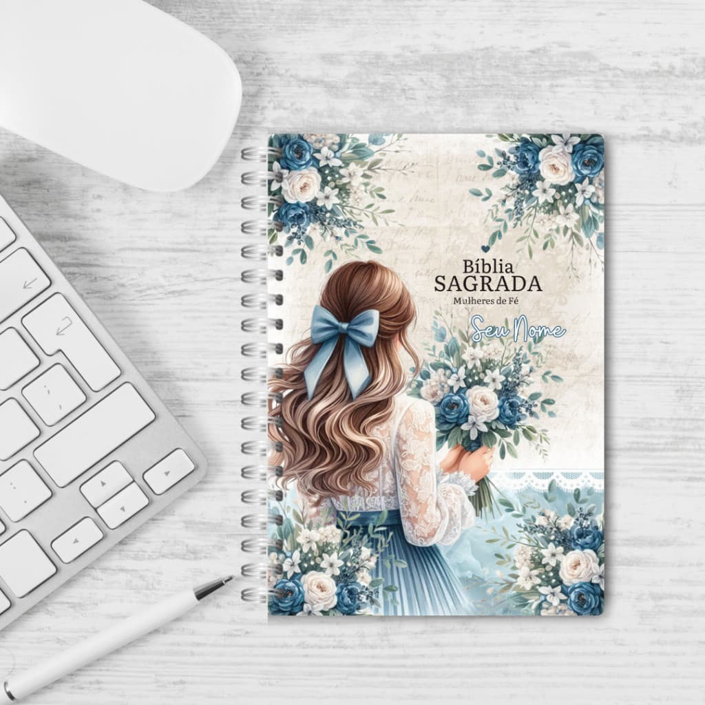 Biblia Sagrada NVI - Capa Dura - Personalizada com Nome