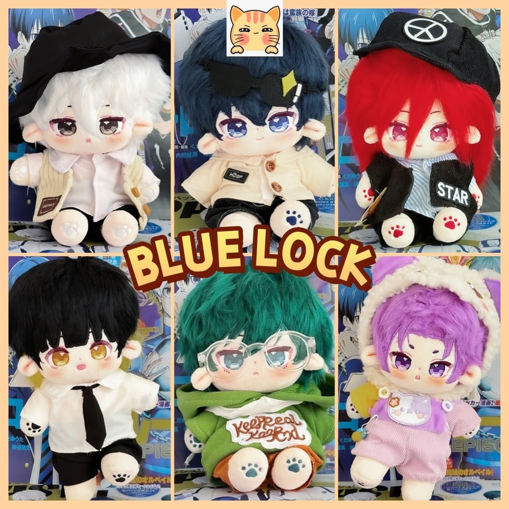 BCT Blue Lock Kawaii Boneca De Algodão Bachira Meguruisagi Yoichirin Itoshi À Prova De Insetosnagi Seishiro Brinquedo De