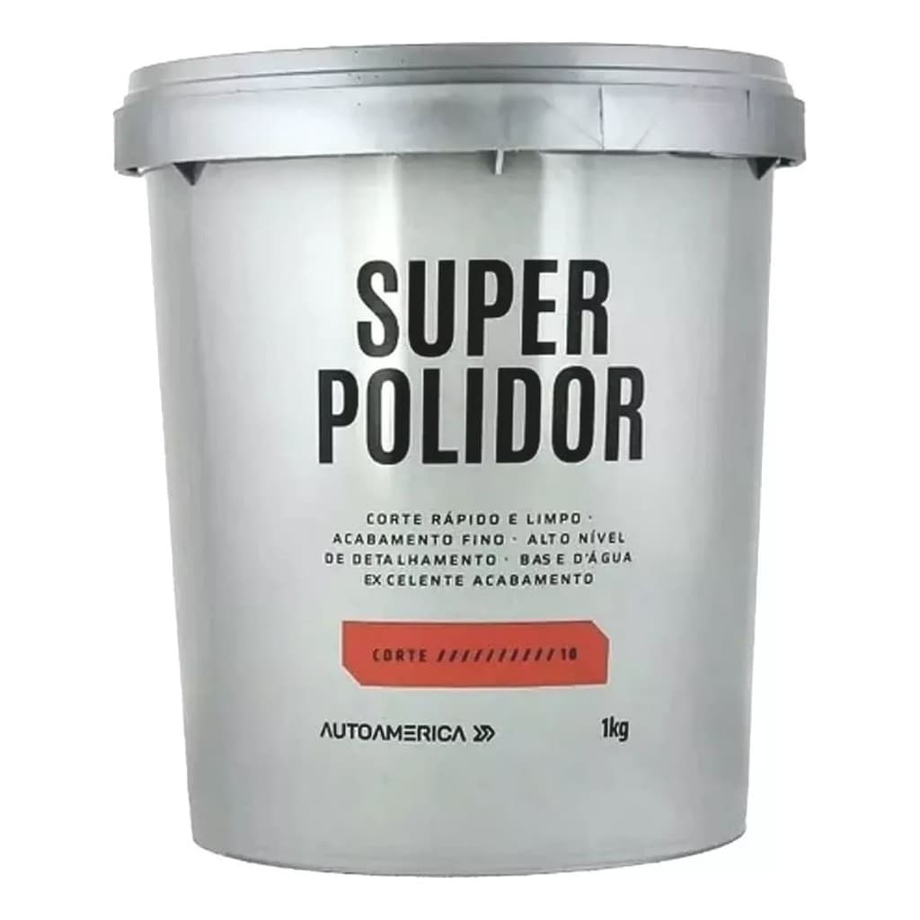 Autoamerica 1kg Massa De Polir Polimento Carro