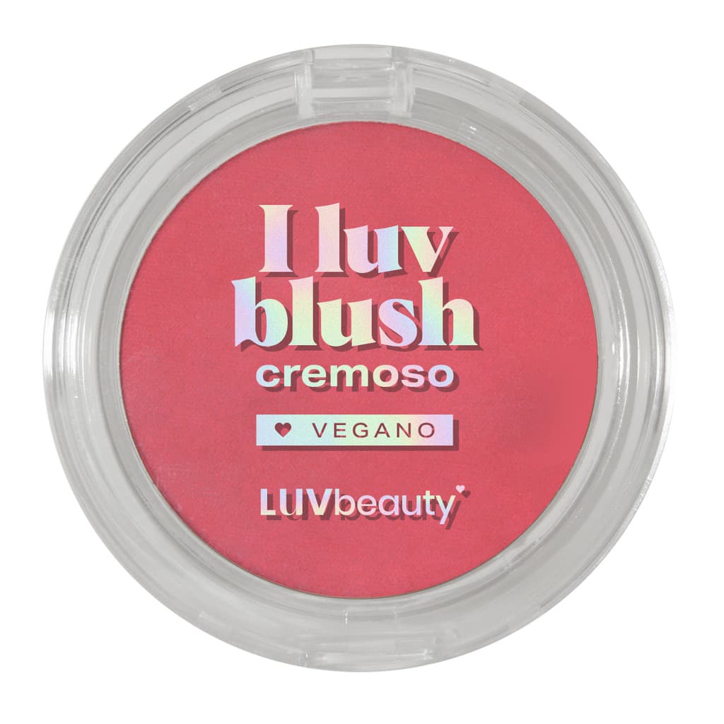 Blush Cremoso Vegano Luv Beauty - COR BLOSSOM