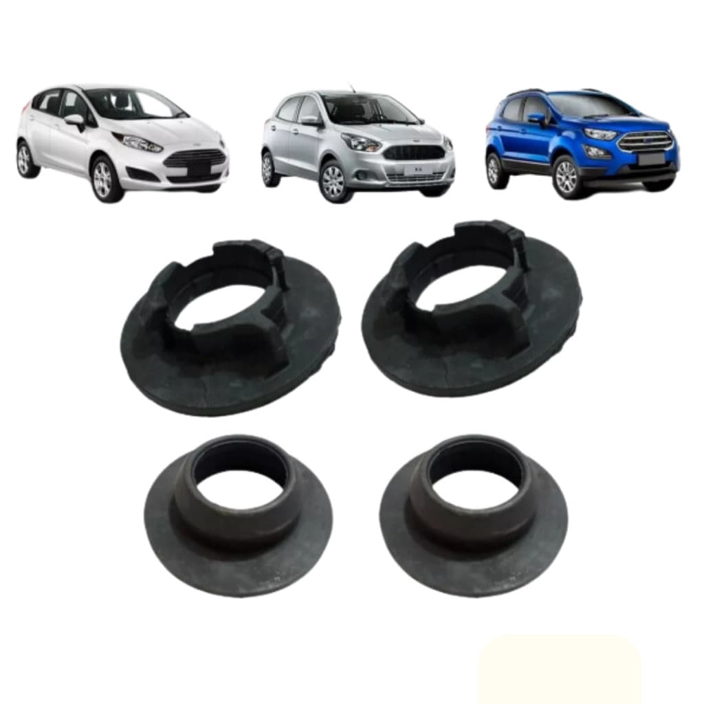Kit Calço Assento Mola Traseira New Fiesta New Ka Ecosport
