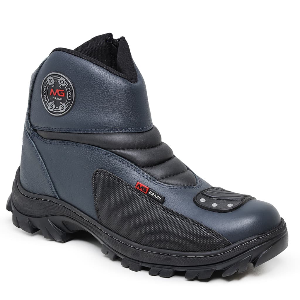 Bota Coturno Masculina Segurança Motociclista Confortável