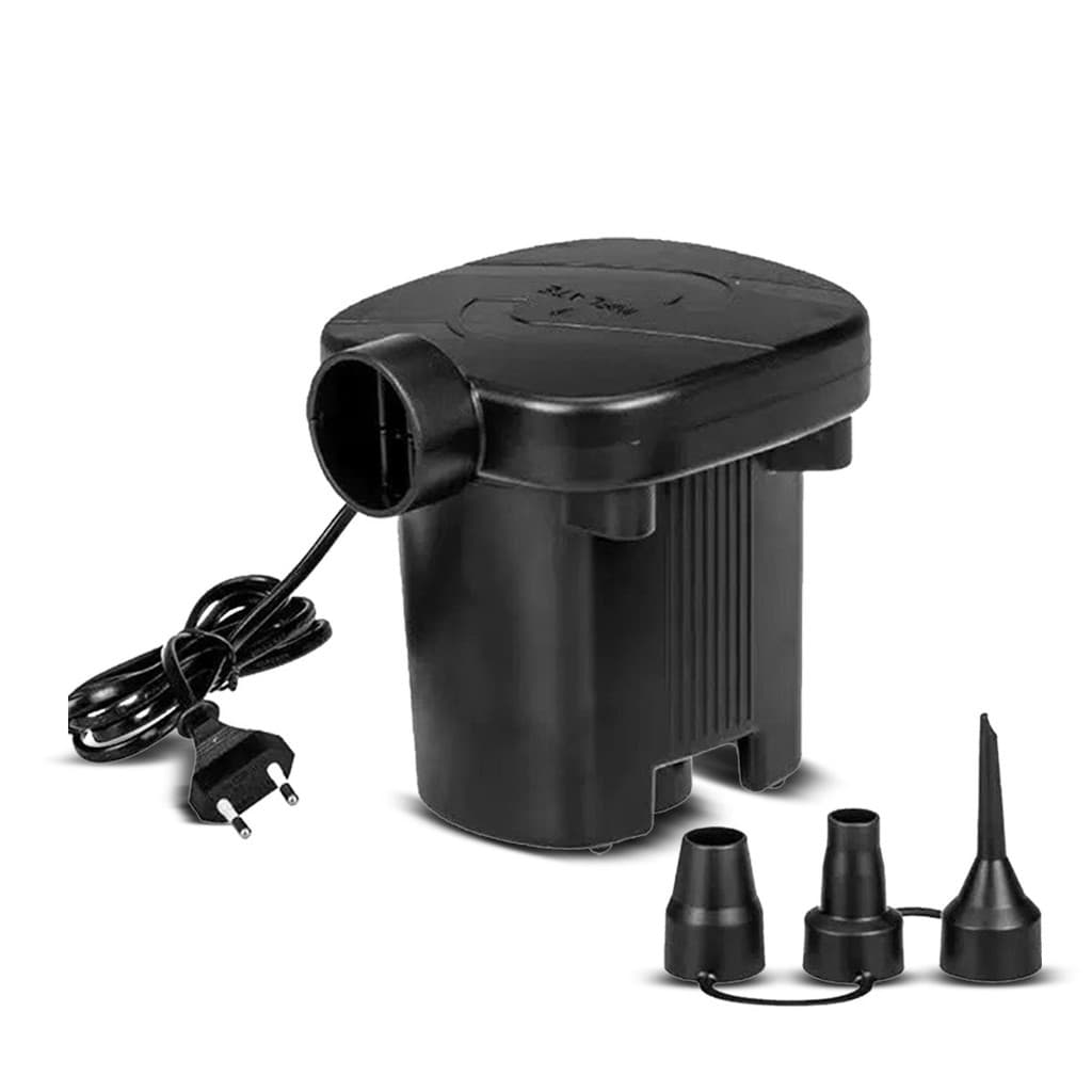Bomba De Ar Elétrica 220v Encher Colchão Boia Piscina Bomba Pneumática Inflador Com Bicos