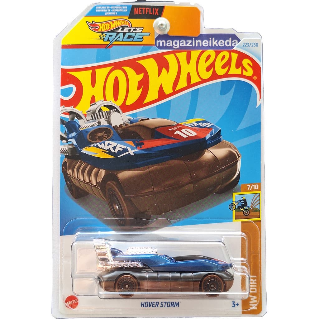 Carro Hot Wheels HOVER STORM HTB29 Azul HW DIRT