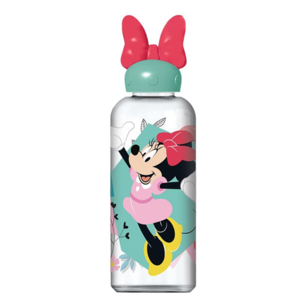 Garrafa Água Minnie 3d Infantil Disney 560ml - Tuut