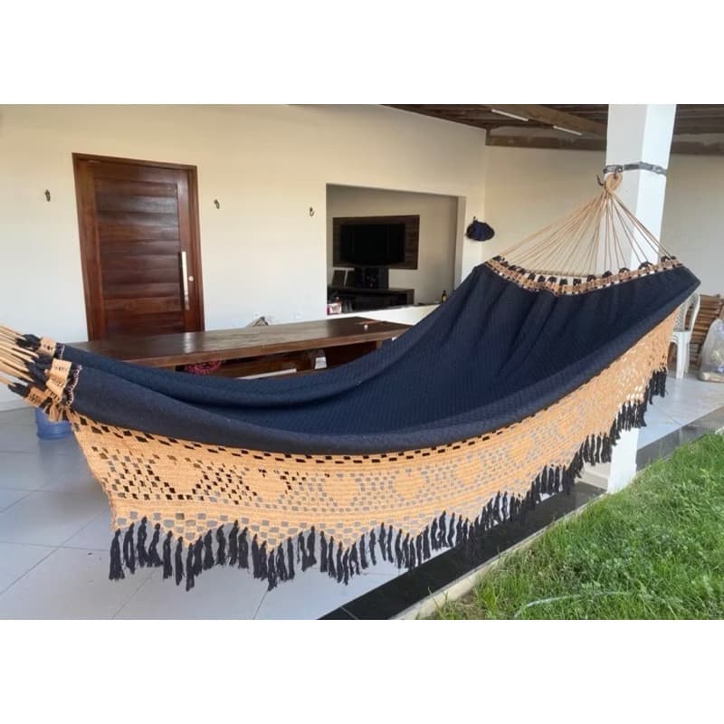 Rede De Dormir Descanso Bucho De Boi Luxo gigante 4,5m