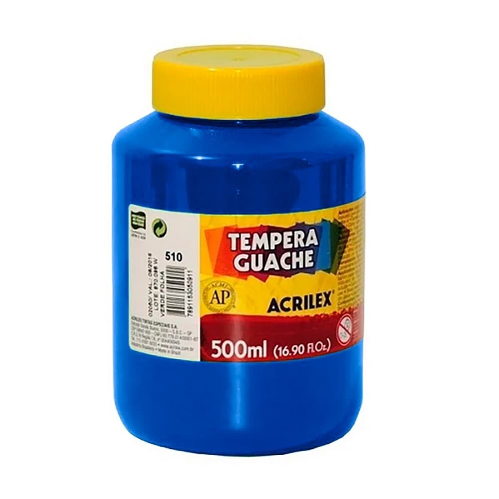 Guache Acrilex 500 Ml 559 Azul
