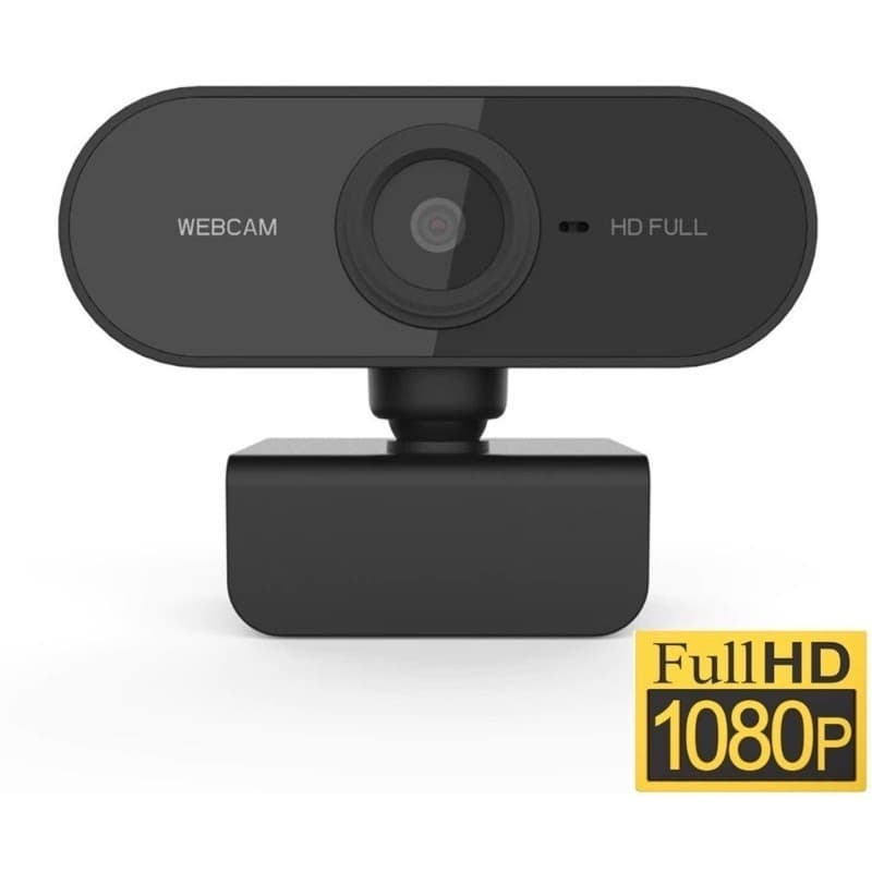 Câmera Full HD 1080p Webcam Com  Visão 360º Video Aulas